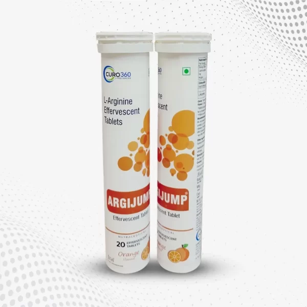 Argijump Plus Effervescent Tablet Orange Flavour