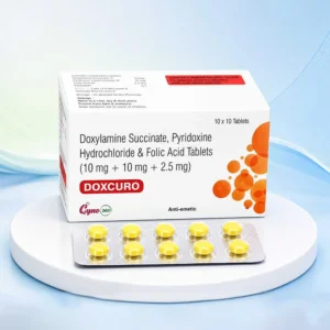 Doxylamine Succinate 10 mg + Vitamin B6 10 mg + Folic Acid 2.5 mg