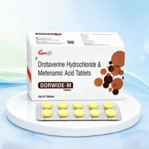 Tab. Droatverine 80 mg and Mefenamic acid 250 mg tablet